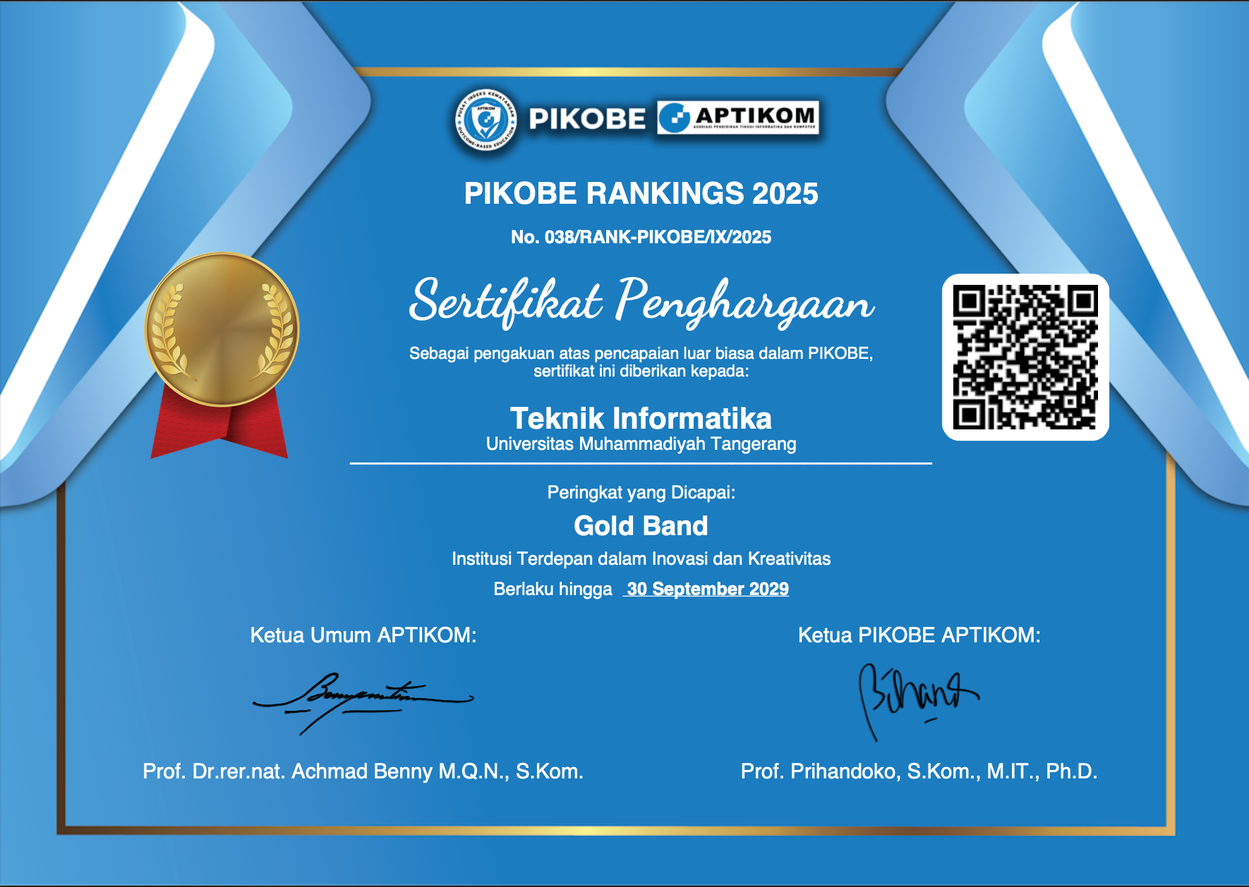 PIKOBE Rankings 2025